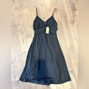 NWT Max Studio spaghetti strap black dress